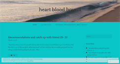 Desktop Screenshot of heartbloodbound.wordpress.com