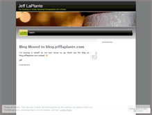 Tablet Screenshot of jefflaplante.wordpress.com