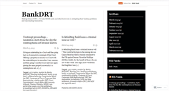 Desktop Screenshot of bankdrt.wordpress.com