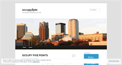 Desktop Screenshot of occupy5pts.wordpress.com