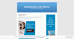Desktop Screenshot of bmahendran.wordpress.com