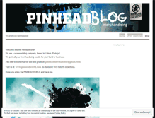 Tablet Screenshot of pinheadworld.wordpress.com