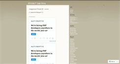Desktop Screenshot of benjaporn.wordpress.com