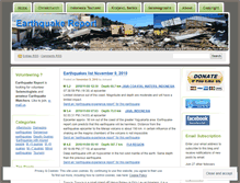 Tablet Screenshot of earthquakesonline.wordpress.com