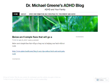 Tablet Screenshot of mgreenedc.wordpress.com