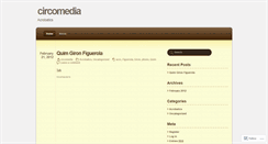 Desktop Screenshot of circomedia.wordpress.com