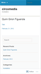 Mobile Screenshot of circomedia.wordpress.com
