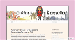 Desktop Screenshot of cultureatkamelia.wordpress.com