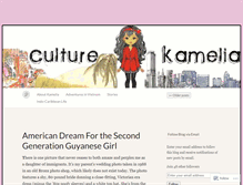 Tablet Screenshot of cultureatkamelia.wordpress.com