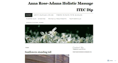 Desktop Screenshot of annaroseadamsholistic.wordpress.com