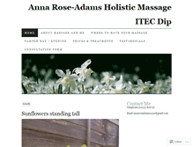 Tablet Screenshot of annaroseadamsholistic.wordpress.com