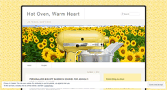Desktop Screenshot of hotovenwarmheart.wordpress.com
