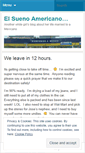 Mobile Screenshot of elsuenoamericano.wordpress.com