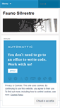 Mobile Screenshot of faunosilvestre.wordpress.com