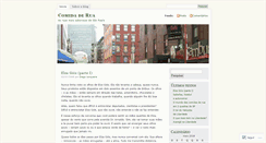 Desktop Screenshot of comidaderua.wordpress.com