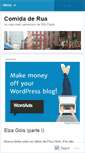 Mobile Screenshot of comidaderua.wordpress.com