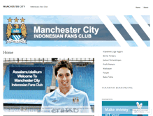 Tablet Screenshot of mancityfans.wordpress.com