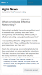 Mobile Screenshot of agileexecutivesearch.wordpress.com