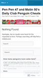 Mobile Screenshot of penpen47.wordpress.com