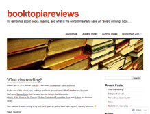 Tablet Screenshot of booktopiareviews.wordpress.com