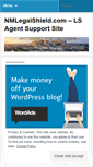 Mobile Screenshot of nmlegalshield.wordpress.com