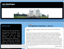 Tablet Screenshot of domingosleao.wordpress.com
