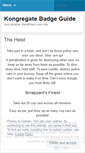 Mobile Screenshot of kongbadgeguide.wordpress.com