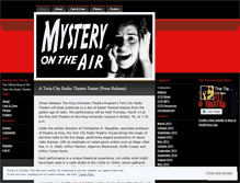 Tablet Screenshot of mysteryontheair.wordpress.com