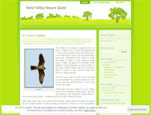Tablet Screenshot of nenenature.wordpress.com
