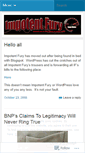 Mobile Screenshot of impotentfuryblog.wordpress.com