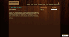 Desktop Screenshot of amritvichar.wordpress.com