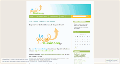 Desktop Screenshot of lesocialbusiness.wordpress.com