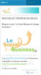 Mobile Screenshot of lesocialbusiness.wordpress.com