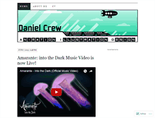 Tablet Screenshot of dancrewanimation.wordpress.com