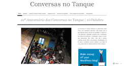 Desktop Screenshot of conversasnotanque.wordpress.com