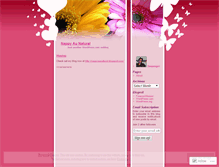 Tablet Screenshot of nappyaunatural.wordpress.com