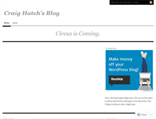 Tablet Screenshot of craighatch.wordpress.com
