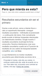Mobile Screenshot of peroquemierda.wordpress.com
