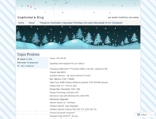 Tablet Screenshot of goenkstar.wordpress.com