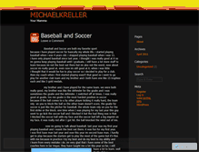 Tablet Screenshot of michaelkreller.wordpress.com