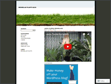 Tablet Screenshot of bromeliadplant.wordpress.com