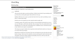 Desktop Screenshot of mynerdjournal.wordpress.com