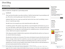 Tablet Screenshot of mynerdjournal.wordpress.com