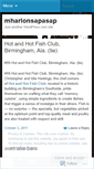 Mobile Screenshot of mharlonsapasap.wordpress.com