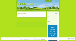 Desktop Screenshot of ecoriverandorra.wordpress.com