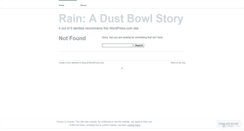 Desktop Screenshot of dustbowlpoetry.wordpress.com