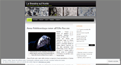 Desktop Screenshot of lafinestrasulfronte.wordpress.com