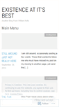 Mobile Screenshot of existanceatitsbest.wordpress.com