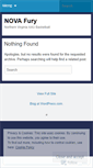 Mobile Screenshot of novafury.wordpress.com