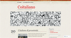 Desktop Screenshot of coitaliano.wordpress.com